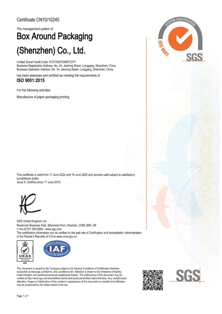 boxaroundpackaging iso9001